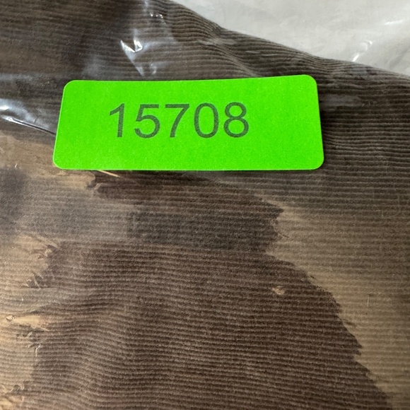 Banana Republic Petite Women's Corduroy Jogger Pants Tan/Brown 6P Ankle Zipper - Picture 14 of 14